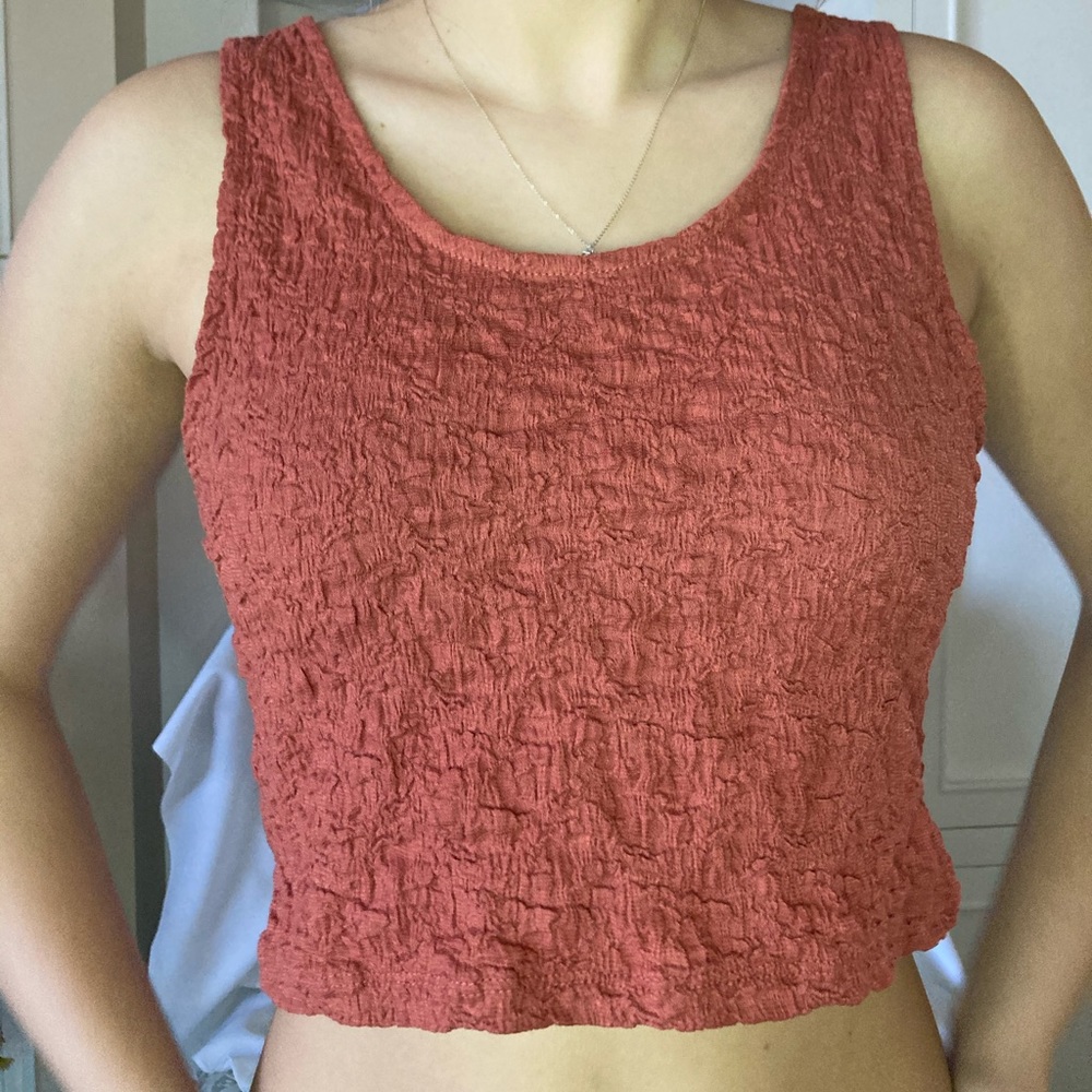 Rust cotton on tank
